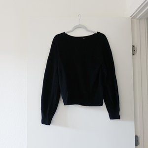 Uniqlo 3D Knit Sweater - Black - Size XS